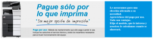 pague solo por lo que imprima, fotocopiadoras en Barceelona